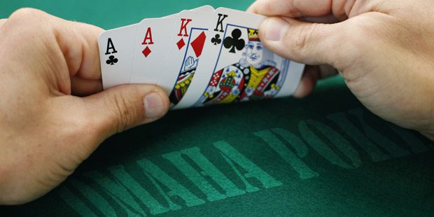 an Omaha Poker logo