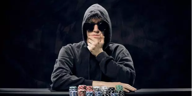 Poker player immersed in the learning process
