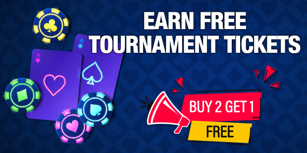  '2 for 1' Tournament Ticket Special