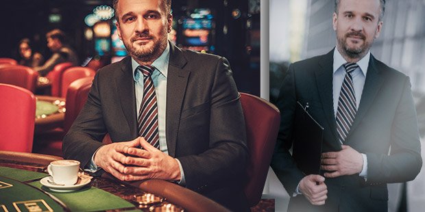 Poker and business in mirror image