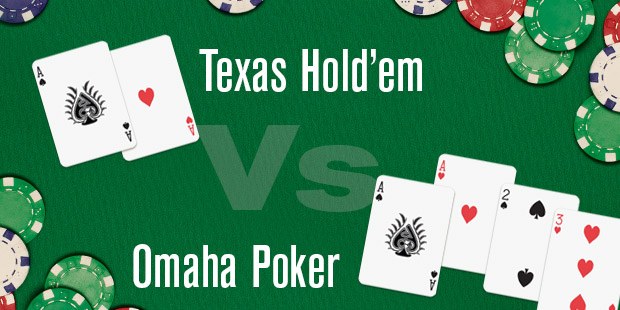 Texas Hold’em vs Omaha Online Poker